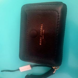 Marc Jacobs black leather wallet